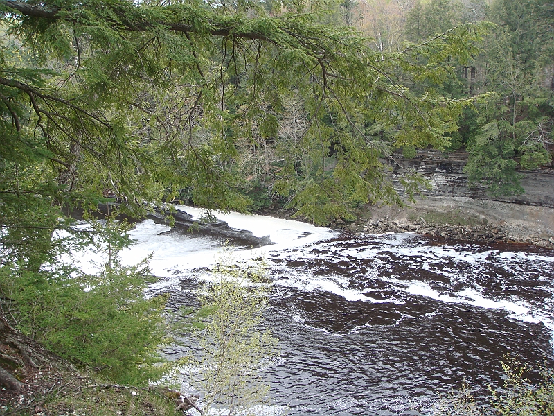 286 Memorial Day [2008 May 23].JPG - Scenes from Tahquanemon Falls in the Michigan Upper Peninsula.